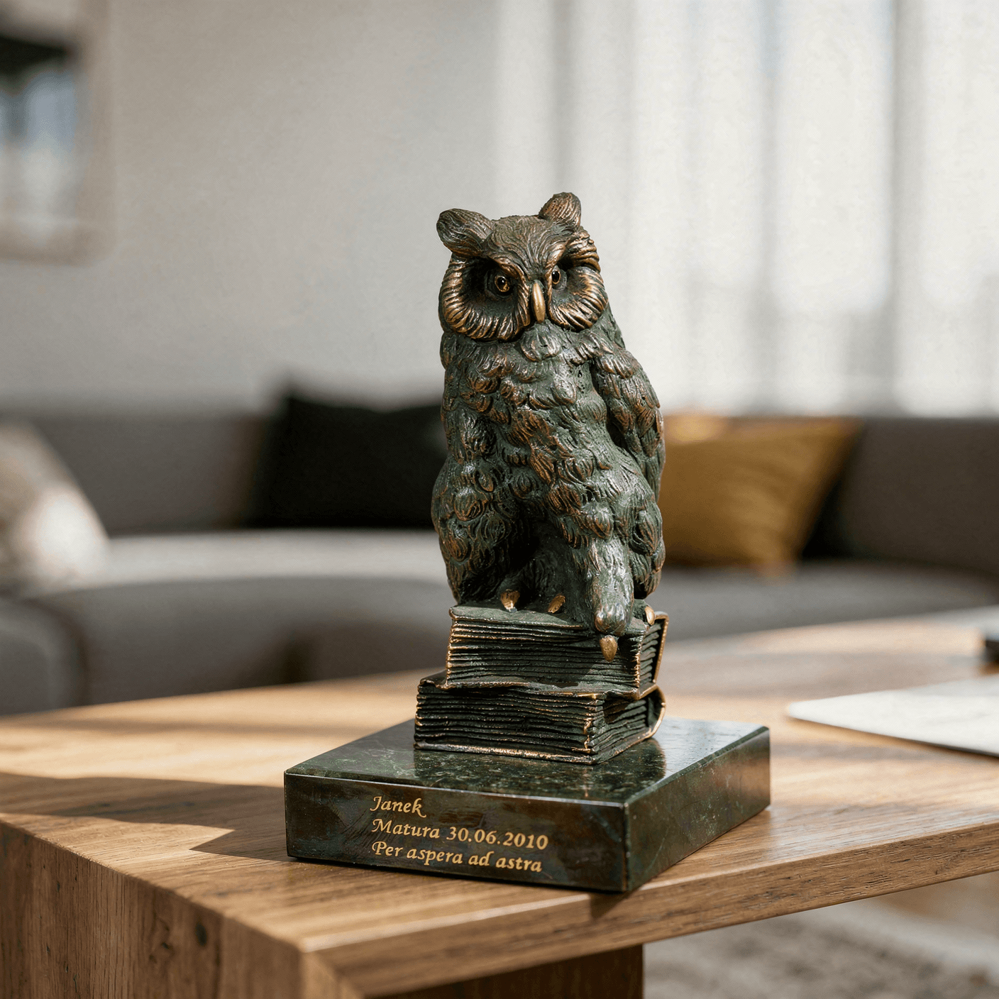 Ekskluzywny grawer na mosiądzu